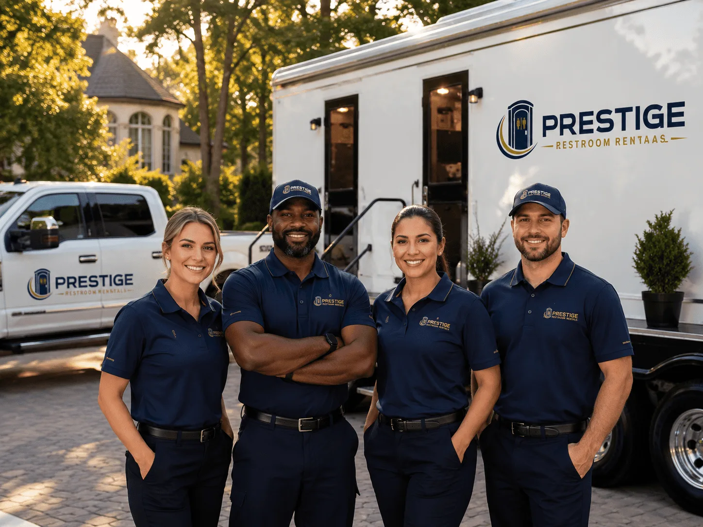 Trusted Luxury Portable Restrooms company in Fairmount, IN
